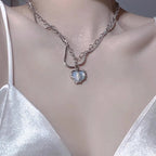 Aesthetic Heart Necklace - SJB-DIAMOND ELITES
