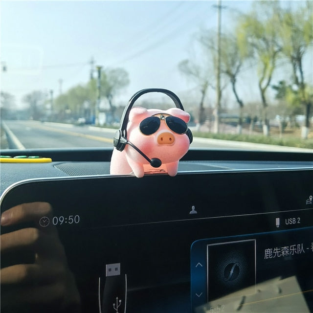 Swing Pig Car Interior Ornament - SJB-DIAMOND ELITES