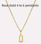 Personalized Stainless Steel Necklace Customization