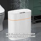 Smart Trash Can With Lid For Bedroom And Living Room Kitchen Storage Box Trash Can Induction Small Car Box Automatic Smart Dustbin Smart Trash Bin Pi-Mart