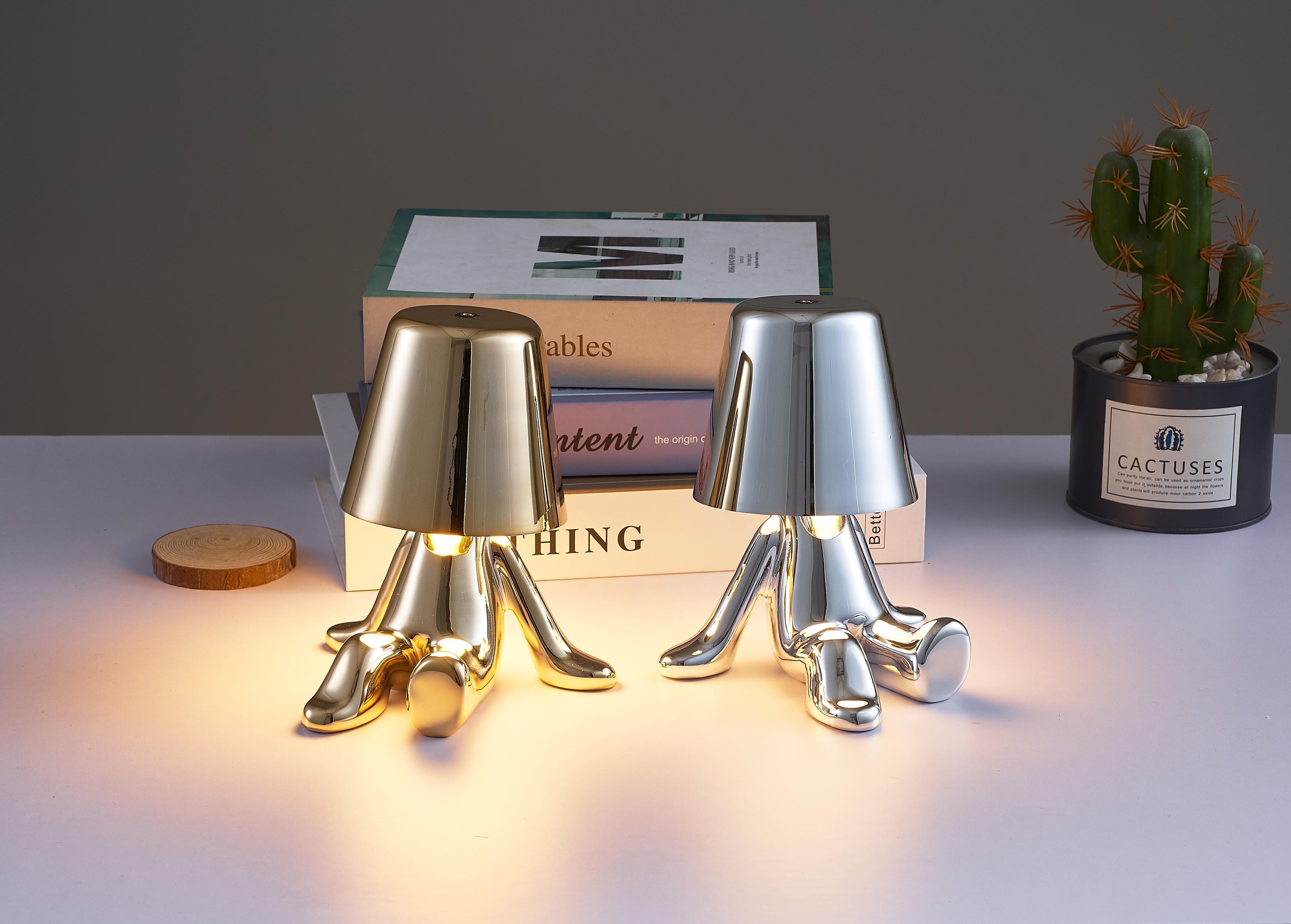 Muse Little Man Rechargeable Table Lamp - SJB-DIAMOND ELITES