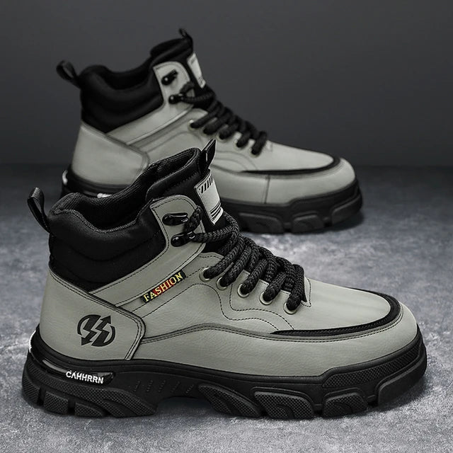 CYYTL Mens Boots Winter Shoes Pi-Mart