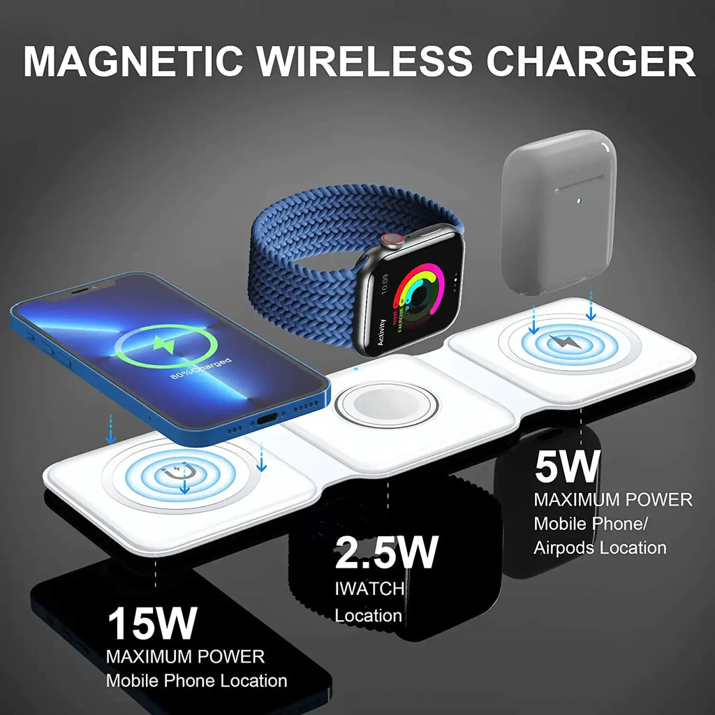 Magnetic Wireless Fast Charger Pi-Mart