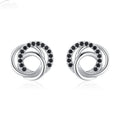 Dignified Hollow Multi-circle Zircon Design Ear