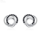 Dignified Hollow Multi-circle Zircon Design Ear