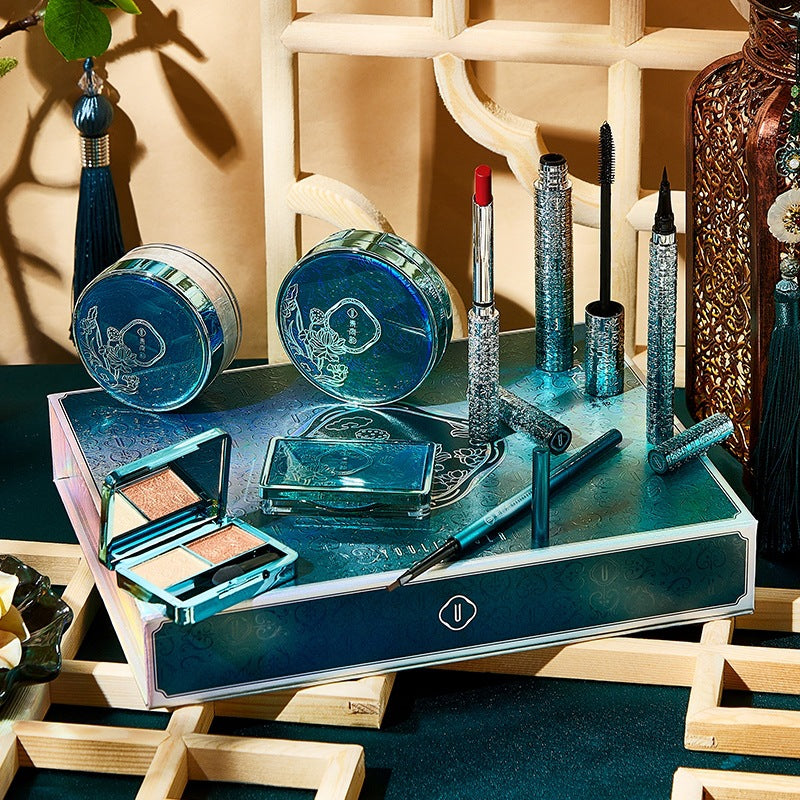 Makeup Set Eight-piece Air Cushion Lipstick Set Pi-Mart