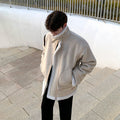 Lamb Cashmere Jacket Men's Winter Thickened Locomotive Suit Pi-Mart