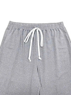 Plus Size Striped Contrast Wide Leg Pants THRIXINE