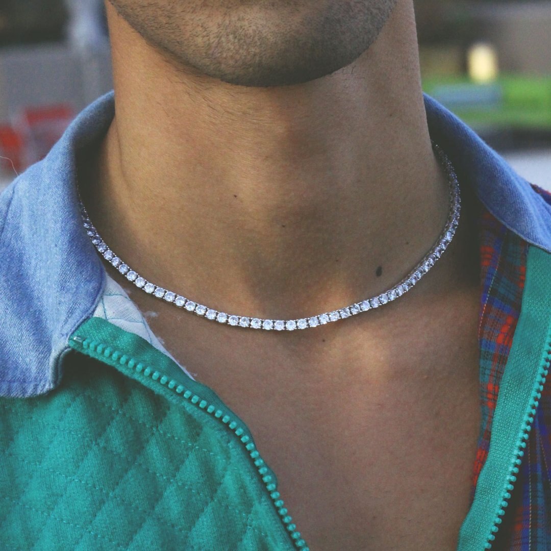 Iced Out Bling Necklace Pi-Mart