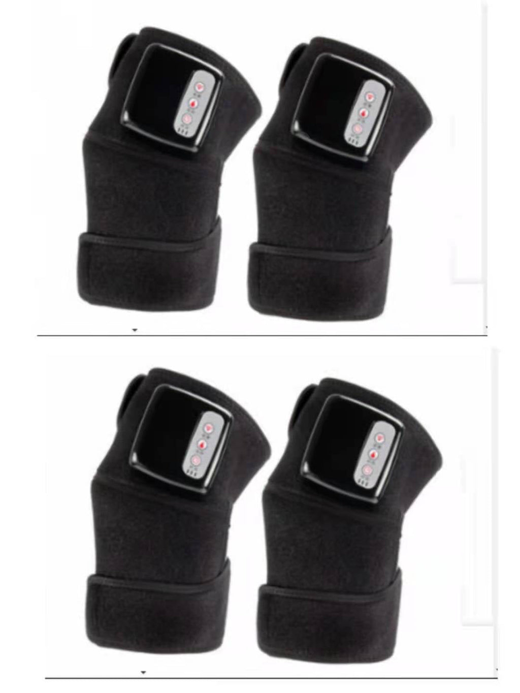 Electric Infrared Heating Knee Massager Wrap Elbow Joint Support Vibration Therapy Physiotherapy Machine Pain Relief Massageador Pi-Mart