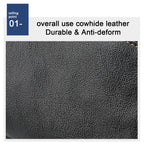Multifunctional Genuine Leather Chest Bag & Waist Bag for Men and Women – Fanny Pack for Travel, Sports, Running, and Holidays with Multiple Pockets - SJB-DIAMOND ELITES