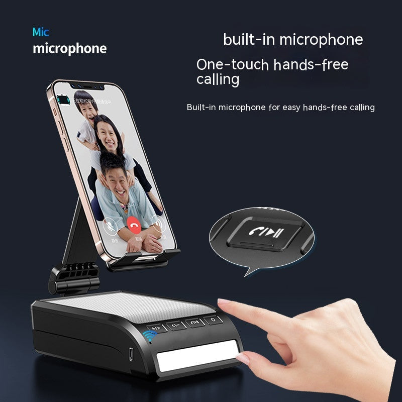 Mobile Phone Holder Portable Bluetooth Speaker Pi-Mart