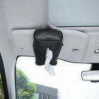 Car Supplies Seat Tissue Box Sun Visor Tissue Bag Armrest Tissue Dispenser Rear Pi-Mart