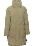 Loose Mid-length High Collar Warm Cotton Coat Jacket Pi-Mart