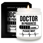One Lavender Scented Candle, 5.3 Ounces, Made from Soybean Wax. A Great Gift Idea for Doctors, Physicians, And Medical Professionals, Suitable for Both Men And Women, As Well As And . Perfect for Birthdays, Christmas, Thanksg