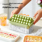 Food Grade Press Ice Box Flip One-click Ice Tray Pi-Mart