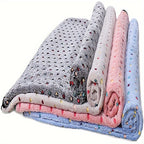 Pet Blanket Coral Velvet Flannel Dog Cat Quilt Dog Bed Mat Dog Blanket Lootquake LLC