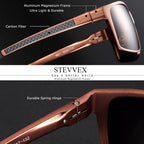 New Classic Square Polarized Sunglasses Men Aluminium Driving Sun glasses Shades For Men and Boys With UV400 Protection - SJB-DIAMOND ELITES
