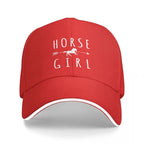 Horse Girl Riders Racer Cap Pi-Mart