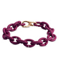 Basic Style Graphite Silver Bracelet Pi-Mart
