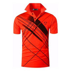 Men's Sports T-shirt Polo Shirt Short Sleeve Red Shirt Golf Tennis Pi-Mart