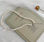 Big Edison Natural Freshwater Pearl Necklace Pi-Mart