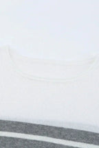 Striped Colorblock Sweater - SJB-DIAMOND ELITES