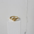 Minimalist Dainty Rays Circle Index Ring Pi-Mart