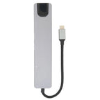 Docking Hub 8 in 1 Type‑C to High‑Definition Multimedia Interface USB PD Expansion Dock for Transfer Data - SJB-DIAMOND ELITES