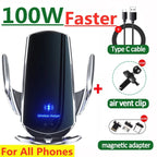 Magnetic Car Mount Wireless Phone Charger Holder - SJB-DIAMOND ELITES