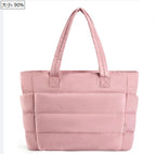 Women's Cotton Handbag Large Zipper Travel Essential Pi-Mart