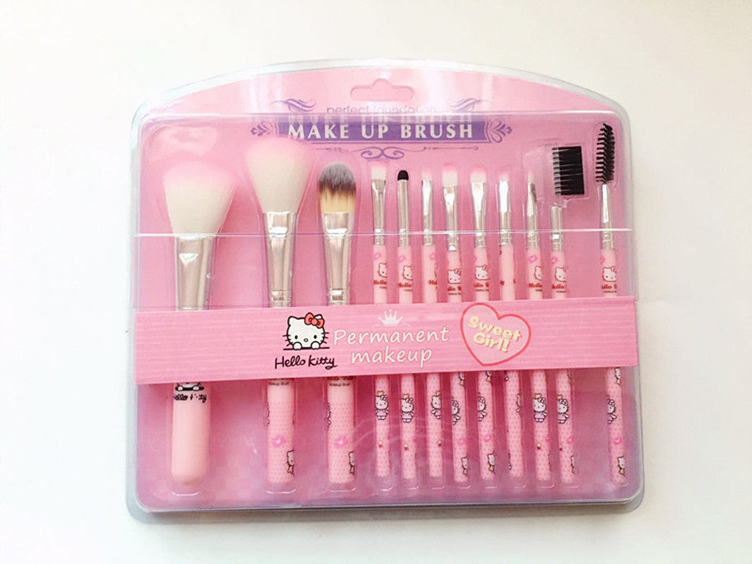 Hello Kitty Makeup Brush Set - SJB-DIAMOND ELITES