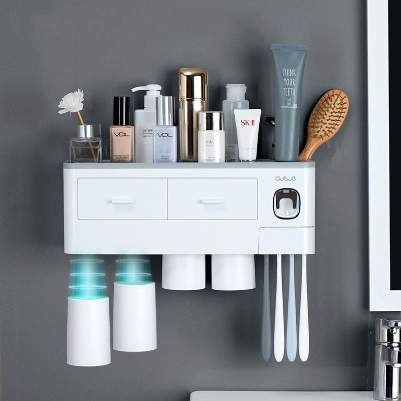 Bathroom Magnetic Storage Rack Pi-Mart