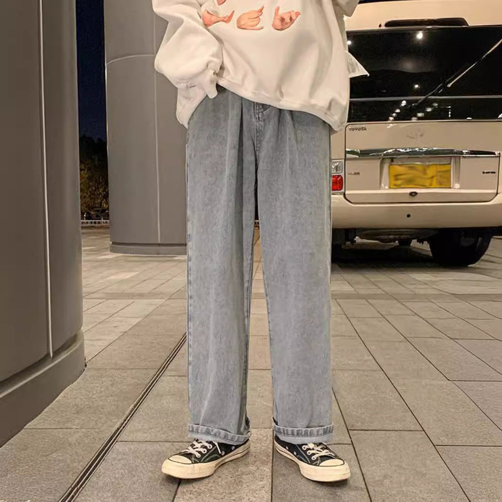 Trendy Couple Straight Loose Pants Trendy Lootquake LLC