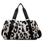 Women Travel Duffel Bag Cow Pattern Handbag Fitness Sports Shoulder Bags Pi-Mart