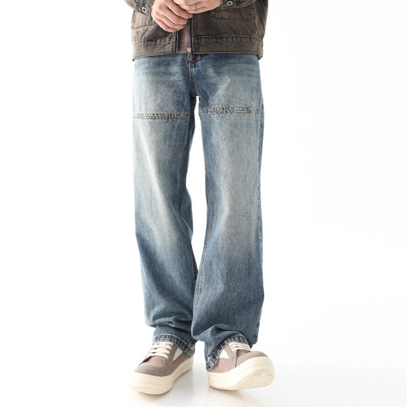 American High Street Vintage Jeans Men's Autumn Lootquake LLC