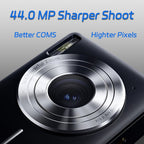 Digital Camera, Camkory FHD 1080P Camera 44MP Point and Shoot Digital Cameras with 32GB SD Card, 16X Zoom, Lanyard, Compact Small Camera, Best Gift for Boys Girls Lootquake LLC