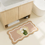 Bathroom Absorbent Non-slip Carpet Floor Mat Pi-Mart