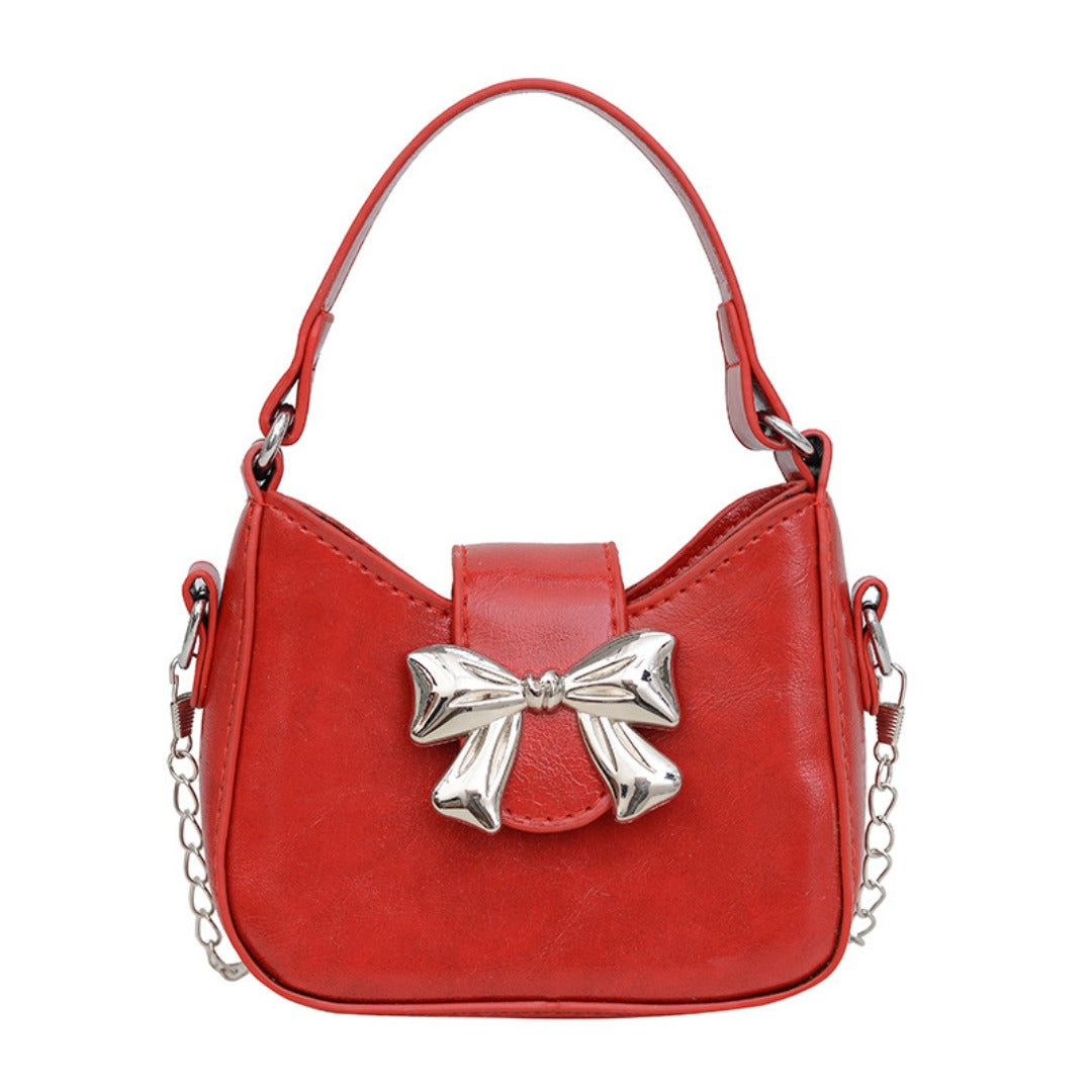 Toddler purse, Mini bow tote bag, Spring and Summer stylish sweet and cool mini lipstick chain bag, crossbody mini tote bag for women - SJB-DIAMOND ELITES