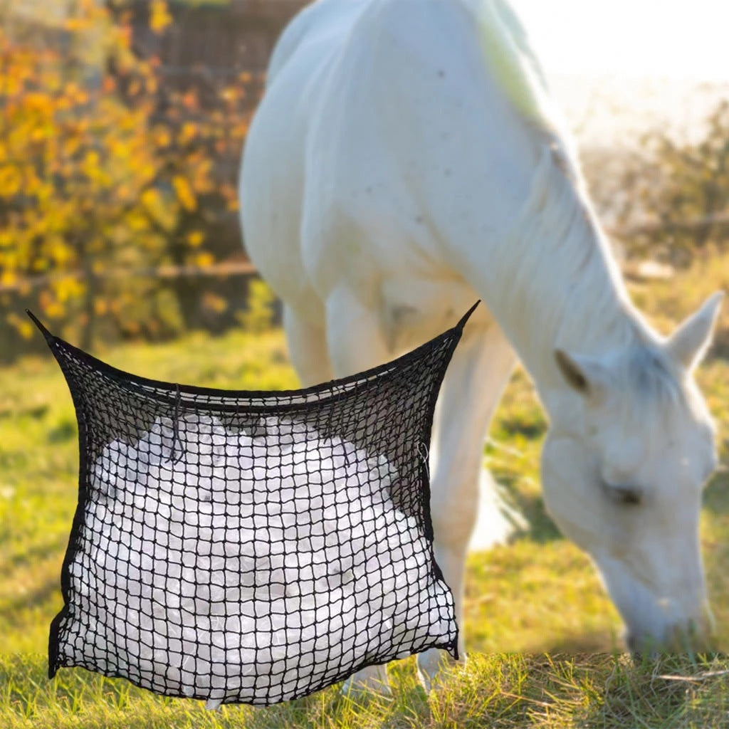 Weaving Grid Horse Hanging Feeding Bag Lootquake LLC