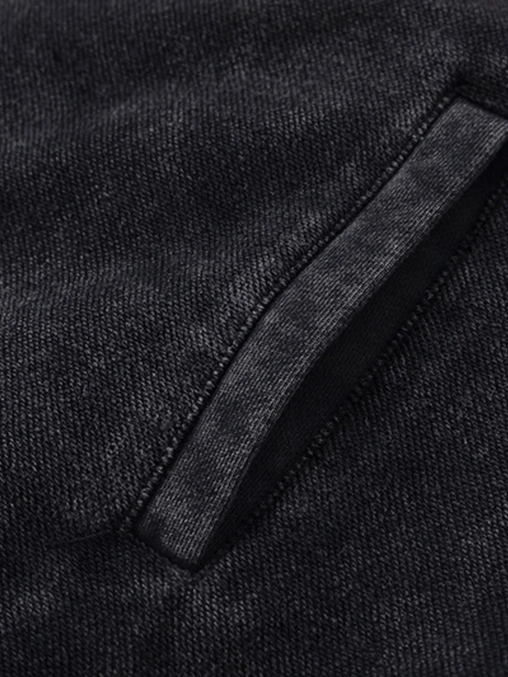 Men's Washed Zip-Up Hoodie with Pockets