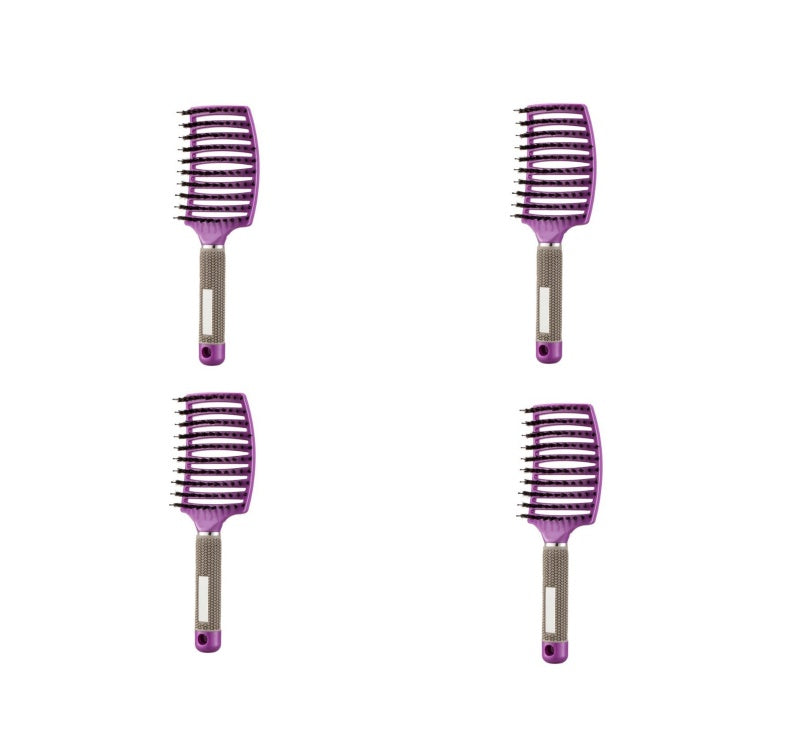 Hairbrush Anti Klit Brushy Haarborstel Women Detangler Hair Brush Bristle Nylon Scalp Massage  Teaser Hair Brush Comb Pi-Mart