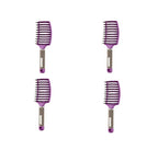 Hairbrush Anti Klit Brushy Haarborstel Women Detangler Hair Brush Bristle Nylon Scalp Massage  Teaser Hair Brush Comb Pi-Mart