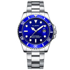 Quartz Watch Steel Band Calendar Fashion Pi-Mart