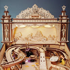 Robotime ROKR DIY Pinball Machine 3D Wooden Puzzle Amusing Table Game EG01 Pi-Mart