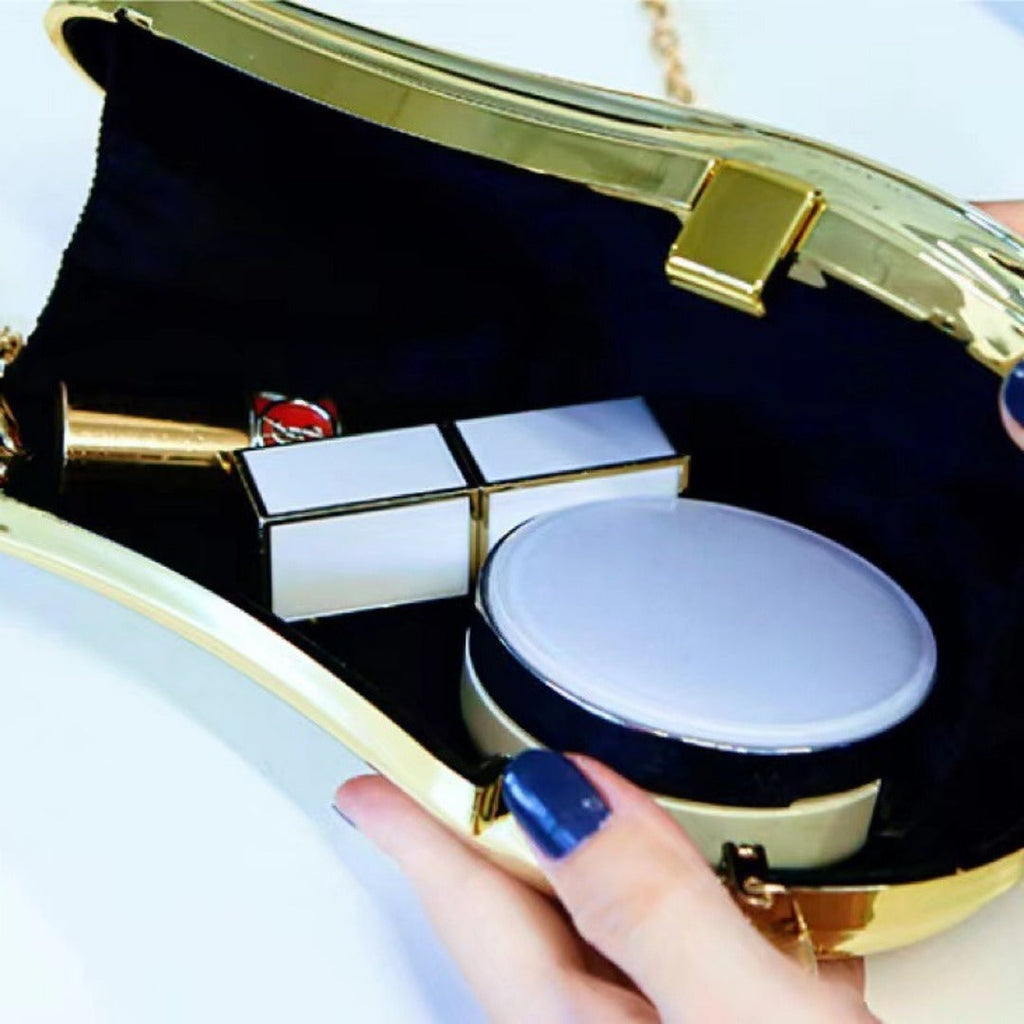 Acrylic Bag, Mirror Electroplated Cosmetic Bag, Dinner Beach Bag,evening Purse, Evening Bags for Women Formal, Clutch Purse, Dinner Purse, Clutch Purse Casual, - SJB-DIAMOND ELITES