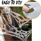 Halloween Spider Webs Decorations with Fake Spiders, Super Stretchy Cobwebs for Halloween decor Indoor and Outdoor - SJB-DIAMOND ELITES