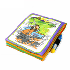 Modern Coloring Magic Water Drawing Book With Pen For Kids and Baby Educational Toy Animals Painting Writing Doodle Cloth Book Kids Drawing Board - SJB-DIAMOND ELITES