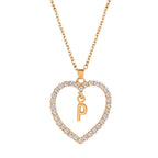 Initials Lette Necklace Pi-Mart