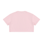 Loki & Ivy Women's Mineral Wash Cotton Crop T-Shirt